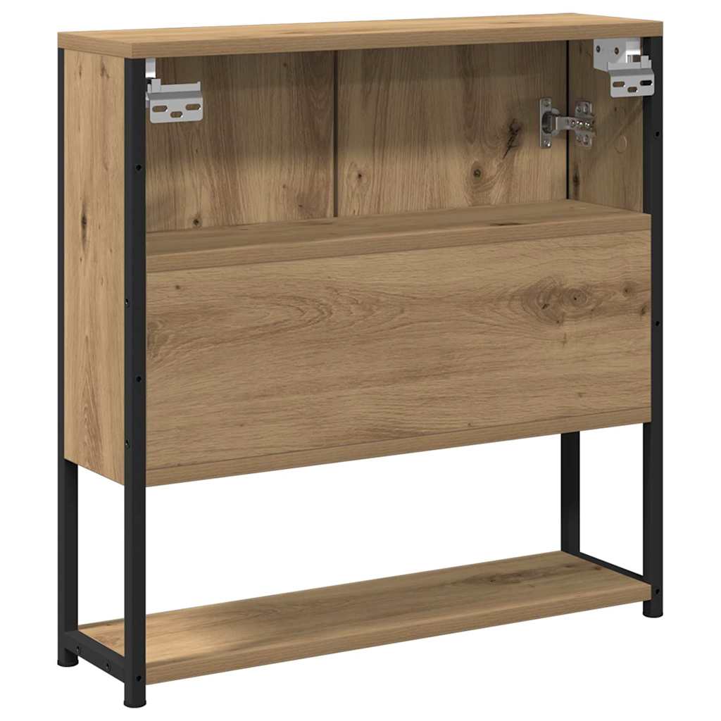 Badezimmerspiegelschrank Eiche handwerklich 60 x 16 x 60 cm