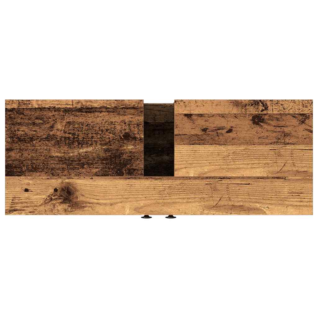 Waschbeckenunterschrank Altholz 80 x 30 x 60 cm Holzwerkstoff