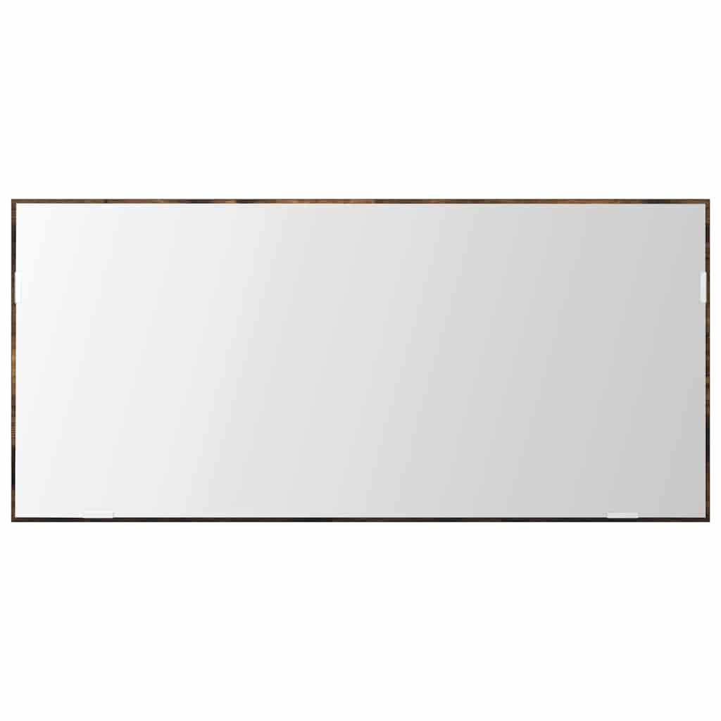 Badezimmer Spiegel Braun 80 x 8,5 x 37 cm Holzwerkstoff