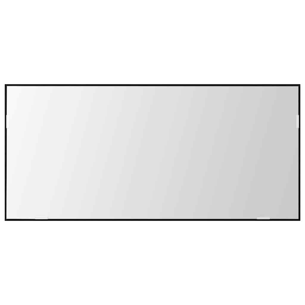 Badezimmer Spiegel Wandmontiert Schwarze Eiche 80 x 8,5 x 37 cm