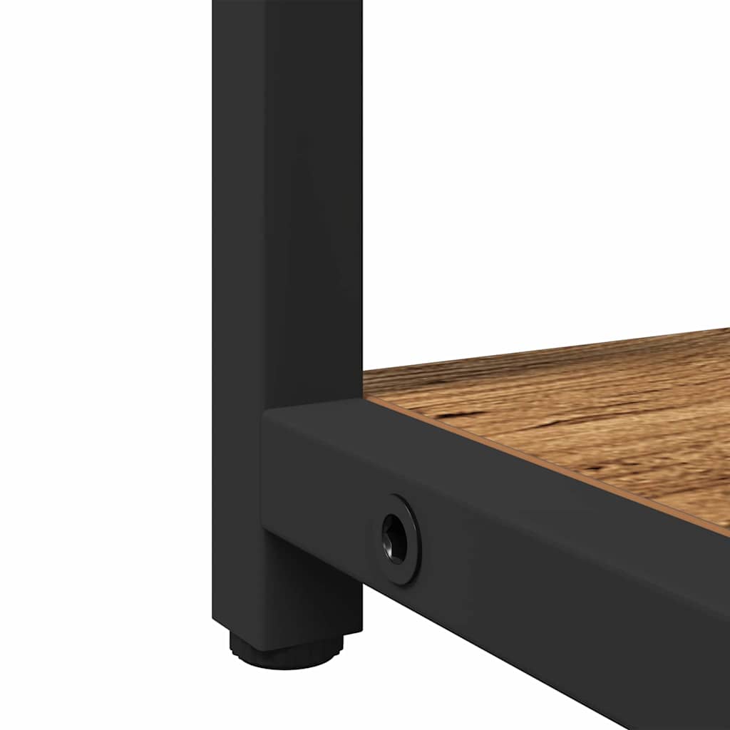 Badezimmer Waschbeckenmöbel mit Tür 3 pcs Braun 80 x 30 x 60 cm