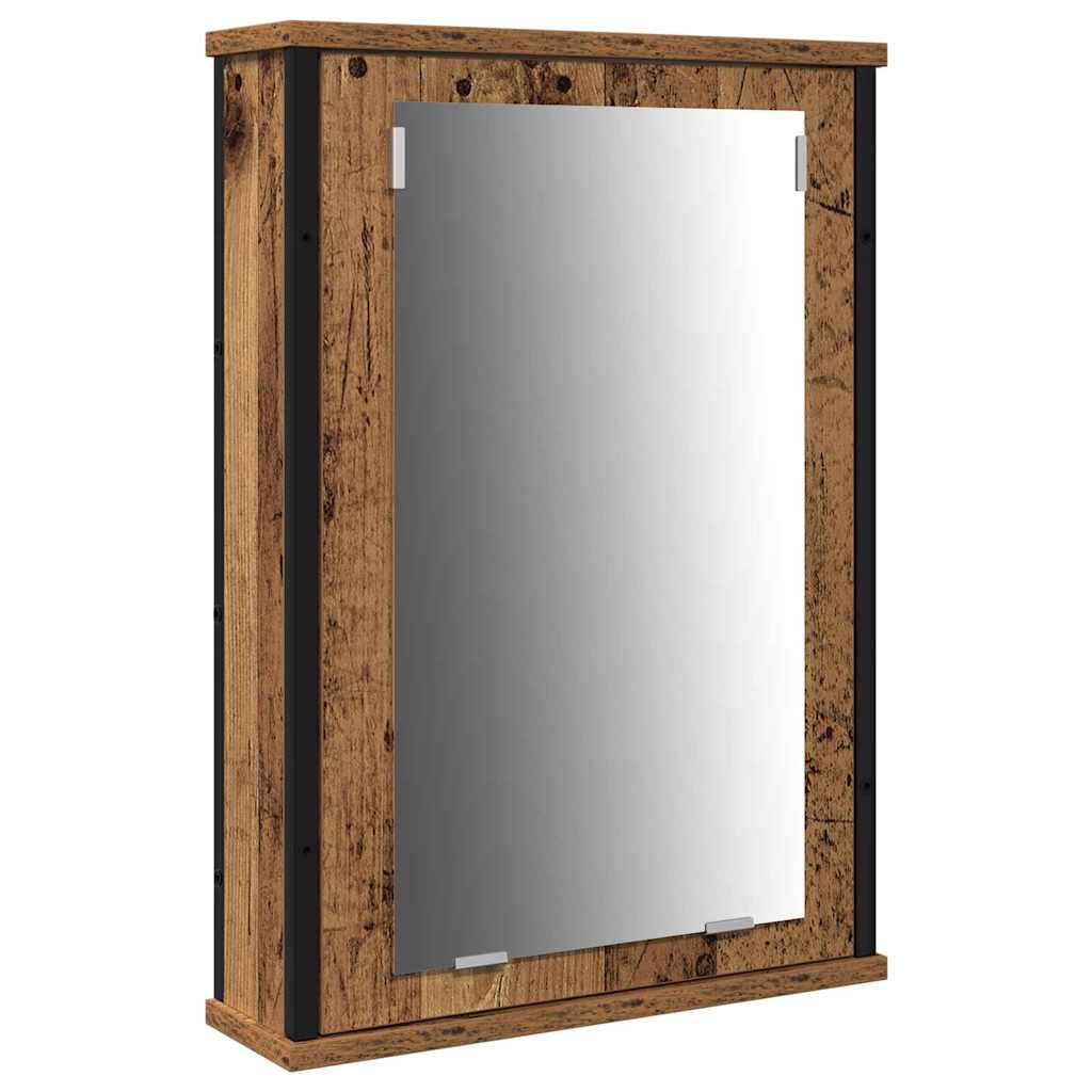 Badezimmer Waschbeckenmöbel mit Tür 3 pcs Braun 80 x 30 x 60 cm