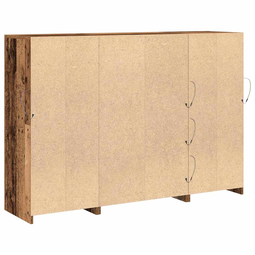 Sideboard Altholz 142,5 x 37 x 100 cm Holzwerkstoff