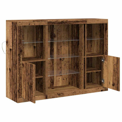 Sideboard Altholz 142,5 x 37 x 100 cm Holzwerkstoff