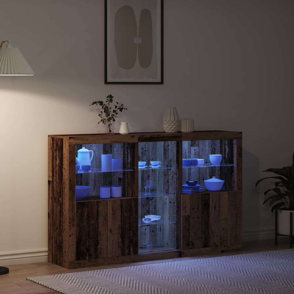 Sideboard Altholz 162 x 37 x 100 cm Holzwerkstoff