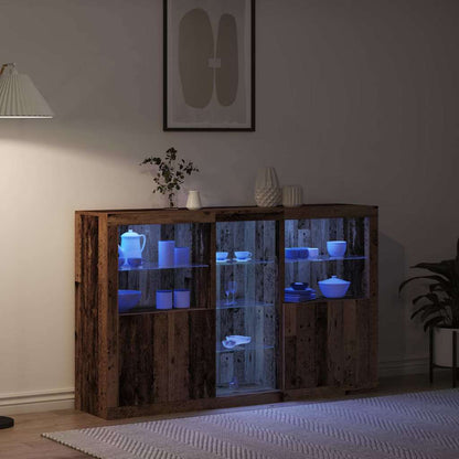 Sideboard Altholz 162 x 37 x 100 cm Holzwerkstoff