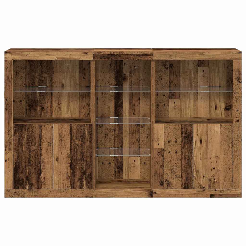 Sideboard Altholz 162 x 37 x 100 cm Holzwerkstoff