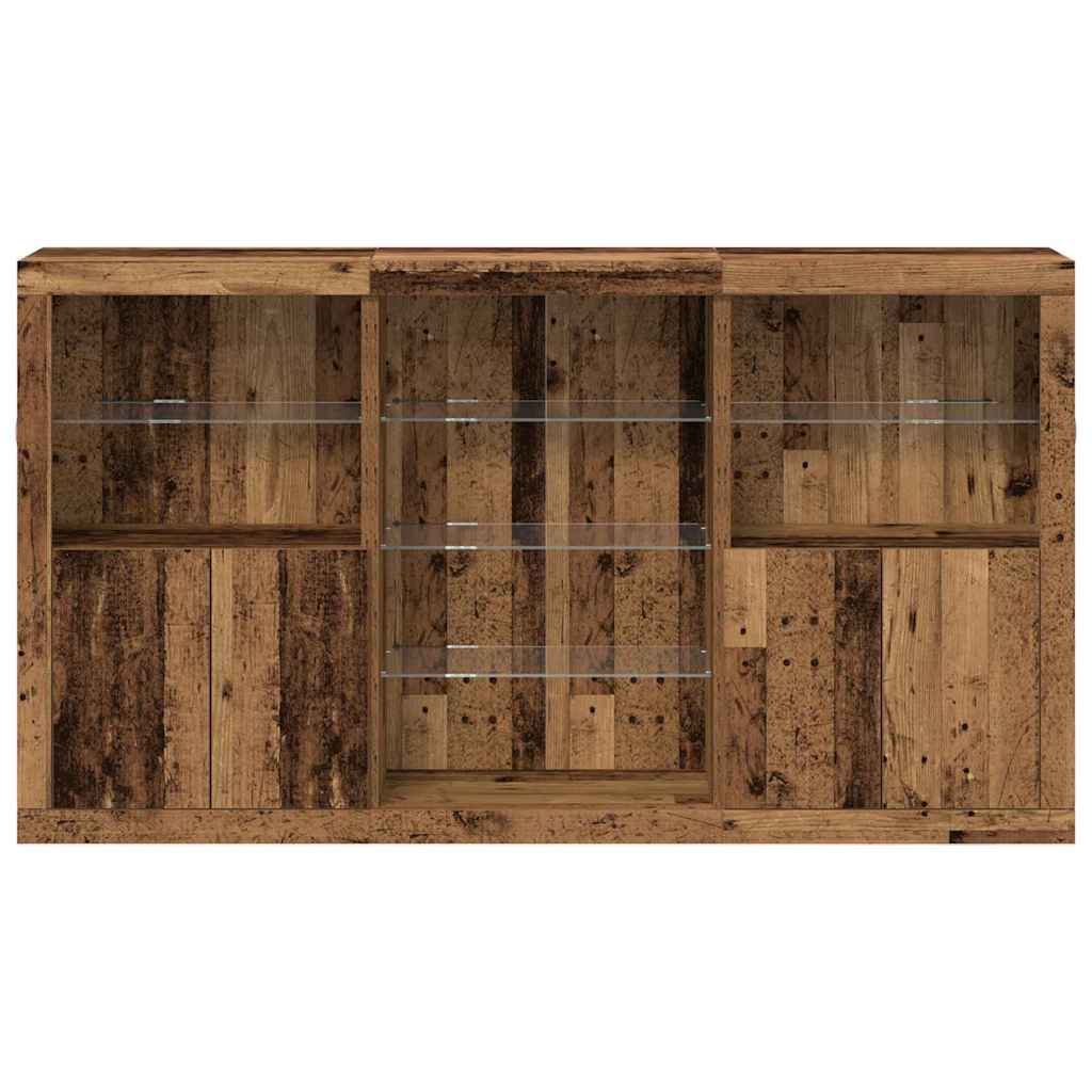 Sideboard Altholz 181,5 x 37 x 100 cm Holzwerkstoff