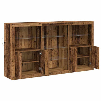 Sideboard Altholz 181,5 x 37 x 100 cm Holzwerkstoff