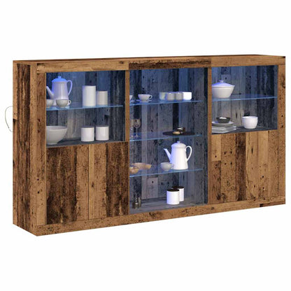 Sideboard Altholz 181,5 x 37 x 100 cm Holzwerkstoff
