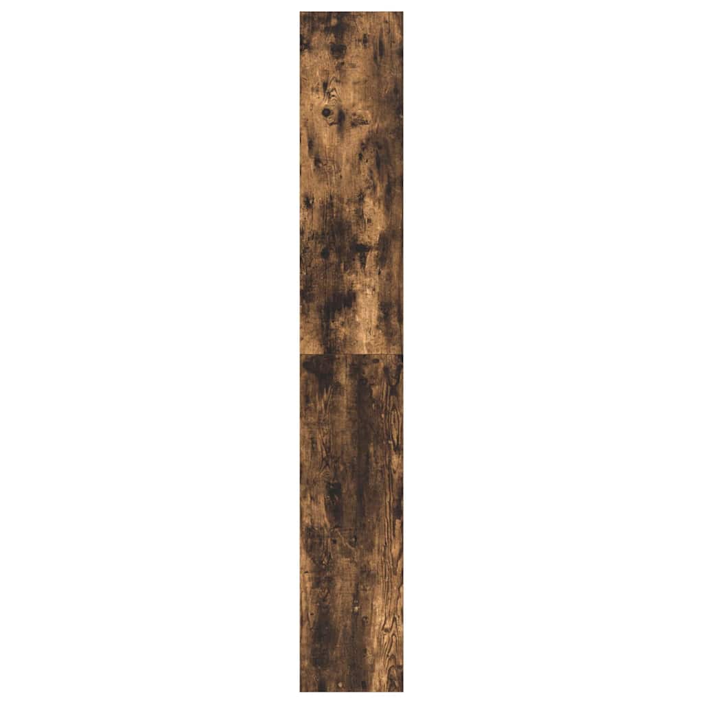 Bücherregal Braun Holzwerkstoff Räuchereiche