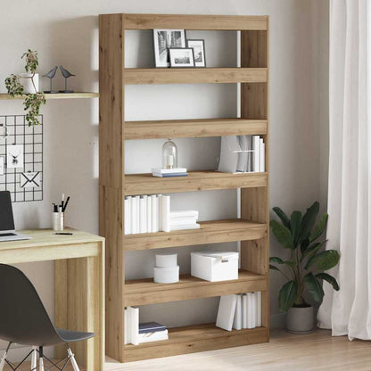 Bücherregal Beige Holzwerkstoff Artisan-Eiche