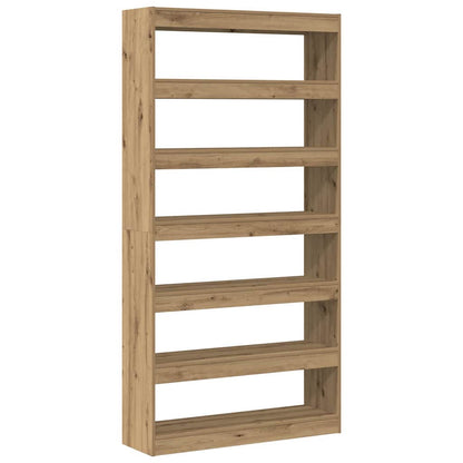 Bücherregal Beige Holzwerkstoff Artisan-Eiche