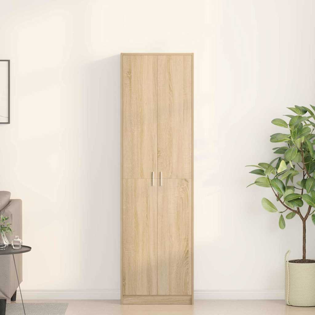 Kleiderschrank Sonoma-Eiche 55 x 25 x 189 cm Holzwerkstoff