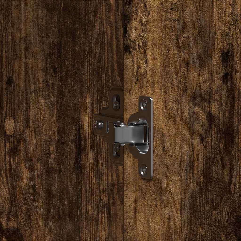 Kleiderschrank Räuchereiche 55 x 25 x 189 cm Holzwerkstoff