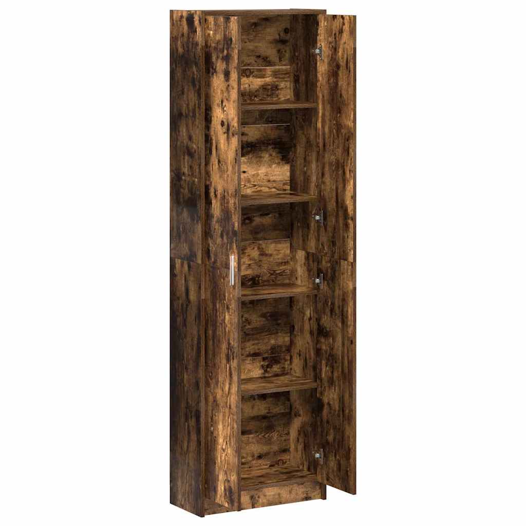 Kleiderschrank Räuchereiche 55 x 25 x 189 cm Holzwerkstoff