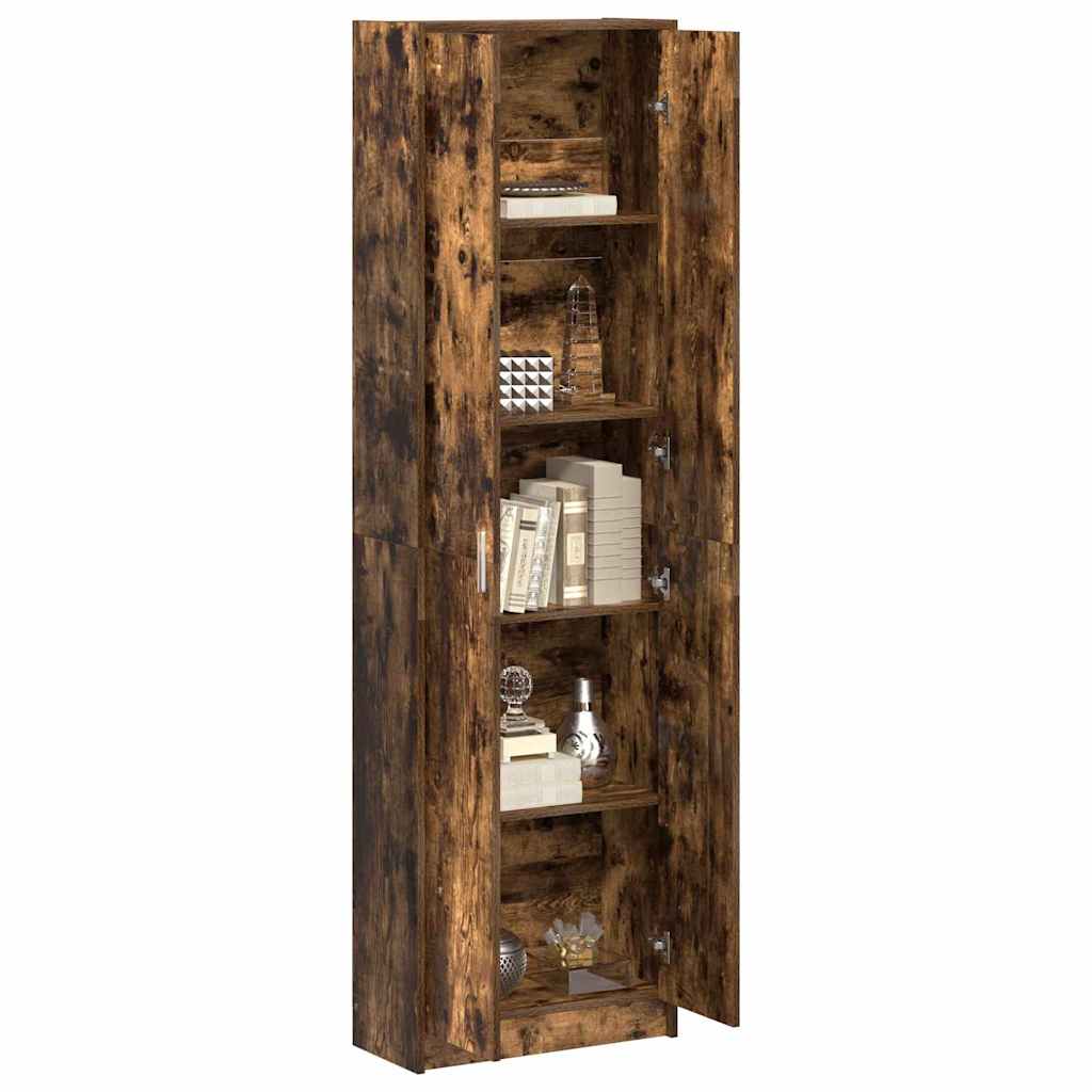 Kleiderschrank Räuchereiche 55 x 25 x 189 cm Holzwerkstoff