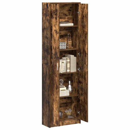 Kleiderschrank Räuchereiche 55 x 25 x 189 cm Holzwerkstoff