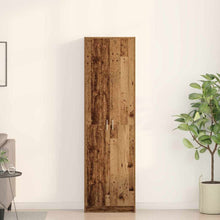 Kleiderschrank mit Regal Altholz 55 x 25 x 189 cm Holzwerkstoff