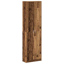 Kleiderschrank mit Regal Altholz 55 x 25 x 189 cm Holzwerkstoff