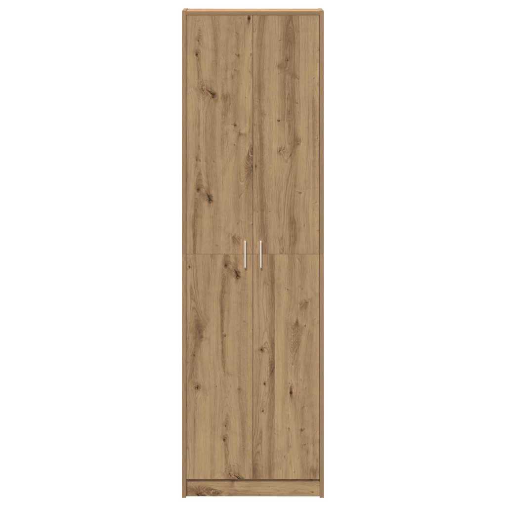 Kleiderschrank Artisan-Eiche 55 x 25 x 189 cm Holzwerkstoff
