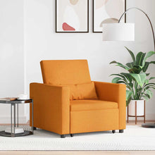 Einzel-Schlafsofa mit Rädern Dunkelgelb 90 x 165 x 87 cm Stoff