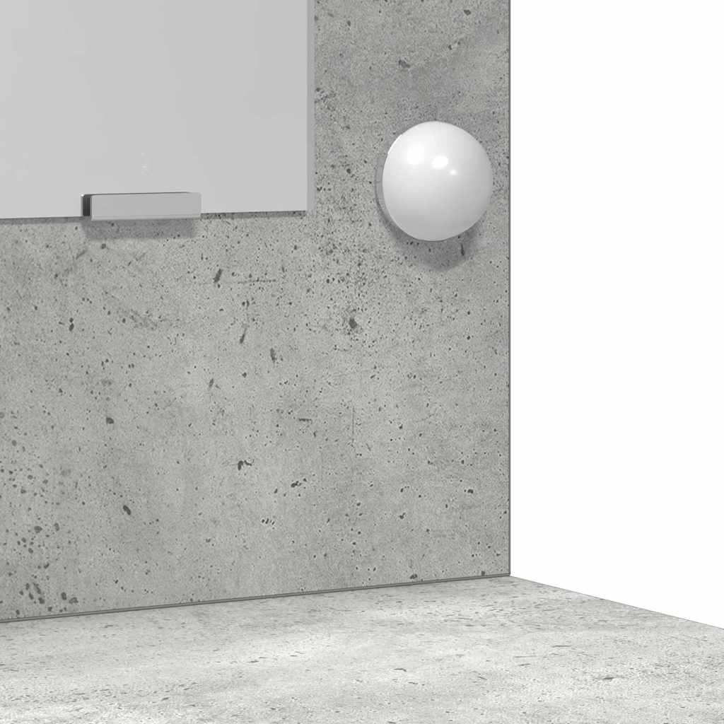 Schminktisch mit Tür 2 pcs Grau 40 x 41 x 75 cm Holzwerkstoff