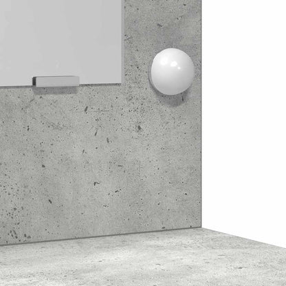 Schminktisch mit Tür 2 pcs Grau 40 x 41 x 75 cm Holzwerkstoff