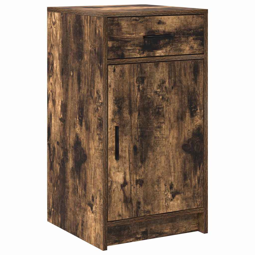 Schminktisch mit Tür 2 pcs Braun 40 x 41 x 75 cm Holzwerkstoff