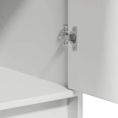 Schminktisch mit Tür 3 pcs Weiß 40 x 41 x 75 cm Holzwerkstoff