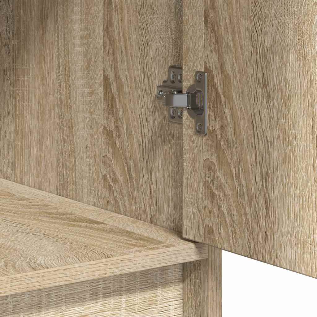 Schminktisch mit Tür 3 pcs Braun 40 x 41 x 75 cm Holzwerkstoff