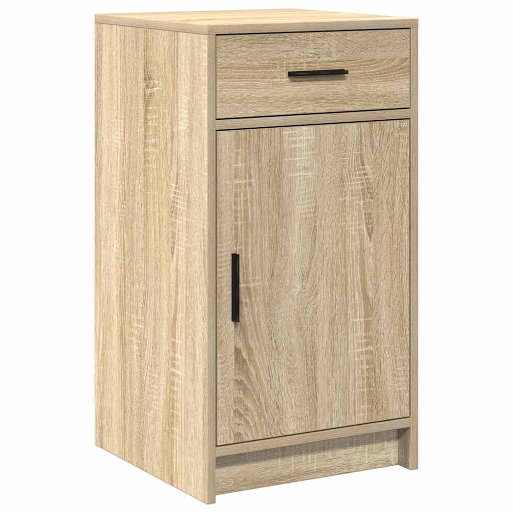 Schminktisch mit Tür 3 pcs Braun 40 x 41 x 75 cm Holzwerkstoff