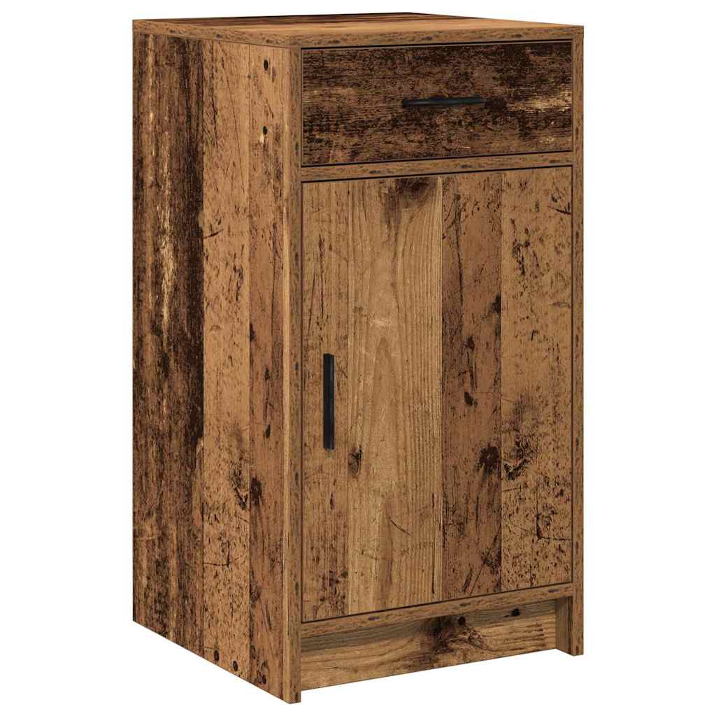 Schminktisch mit Tür 3 pcs Braun 40 x 41 x 75 cm Holzwerkstoff