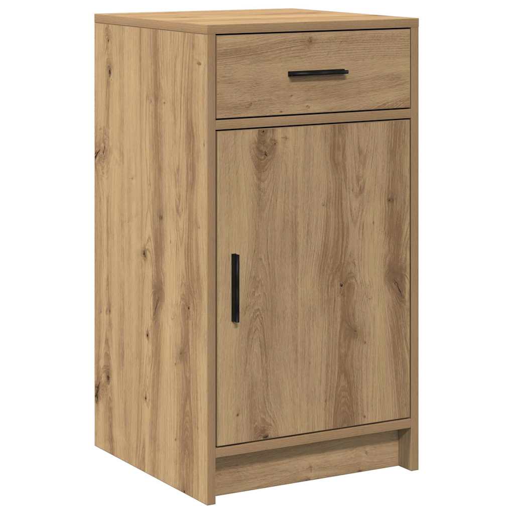 Schminktisch mit Tür 3 pcs Braun 40 x 41 x 75 cm Holzwerkstoff