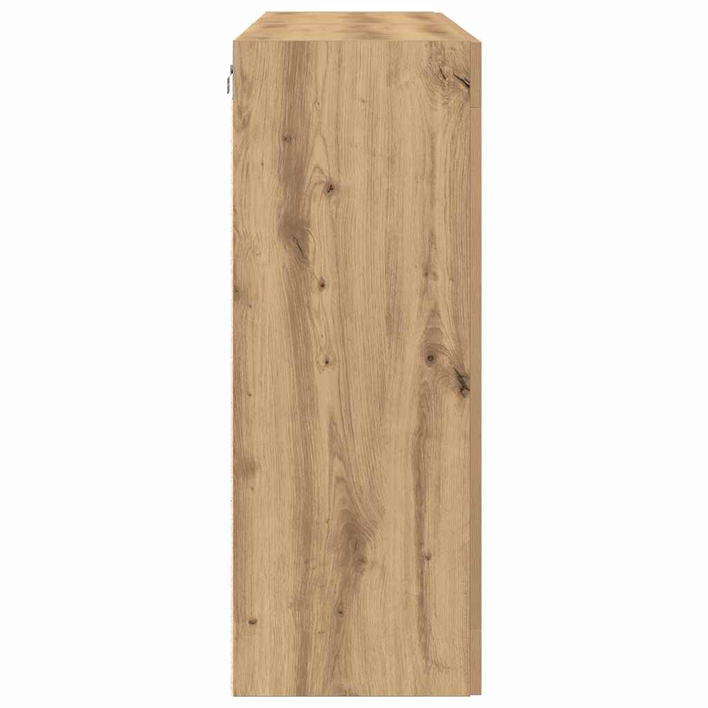 Wandschrank 2 pcs Artisan-Eiche 69.5 x 34 x 90 cm Holzwerkstoff