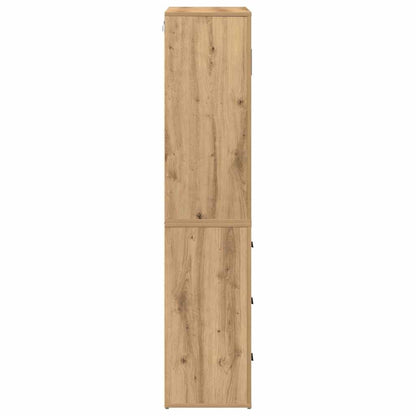 Highboard Artisan-Eiche 80 x 33 x 150 cm Holzwerkstoff