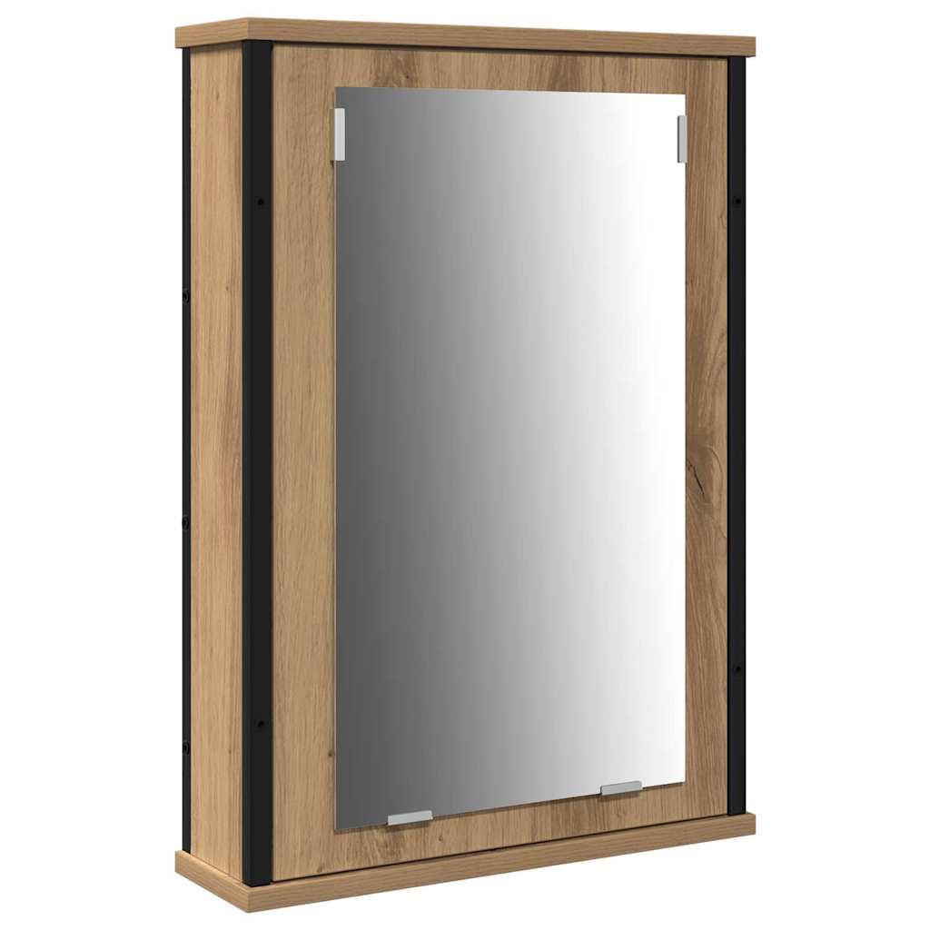 Badezimmer Waschbeckenmöbel mit Tür 3 pcs Braun 80 x 30 x 60 cm