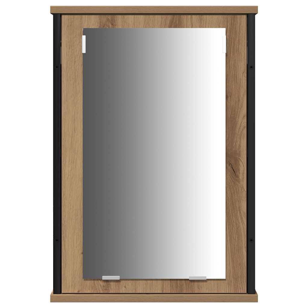 Badezimmer Waschbeckenmöbel mit Tür 3 pcs Braun 80 x 30 x 60 cm