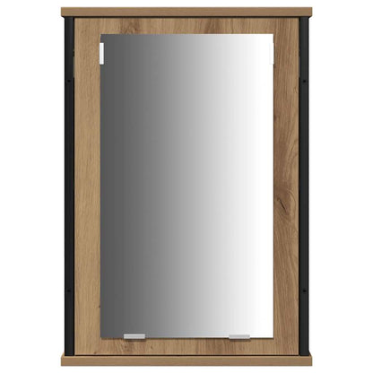 Badezimmer Waschbeckenmöbel mit Tür 3 pcs Braun 80 x 30 x 60 cm