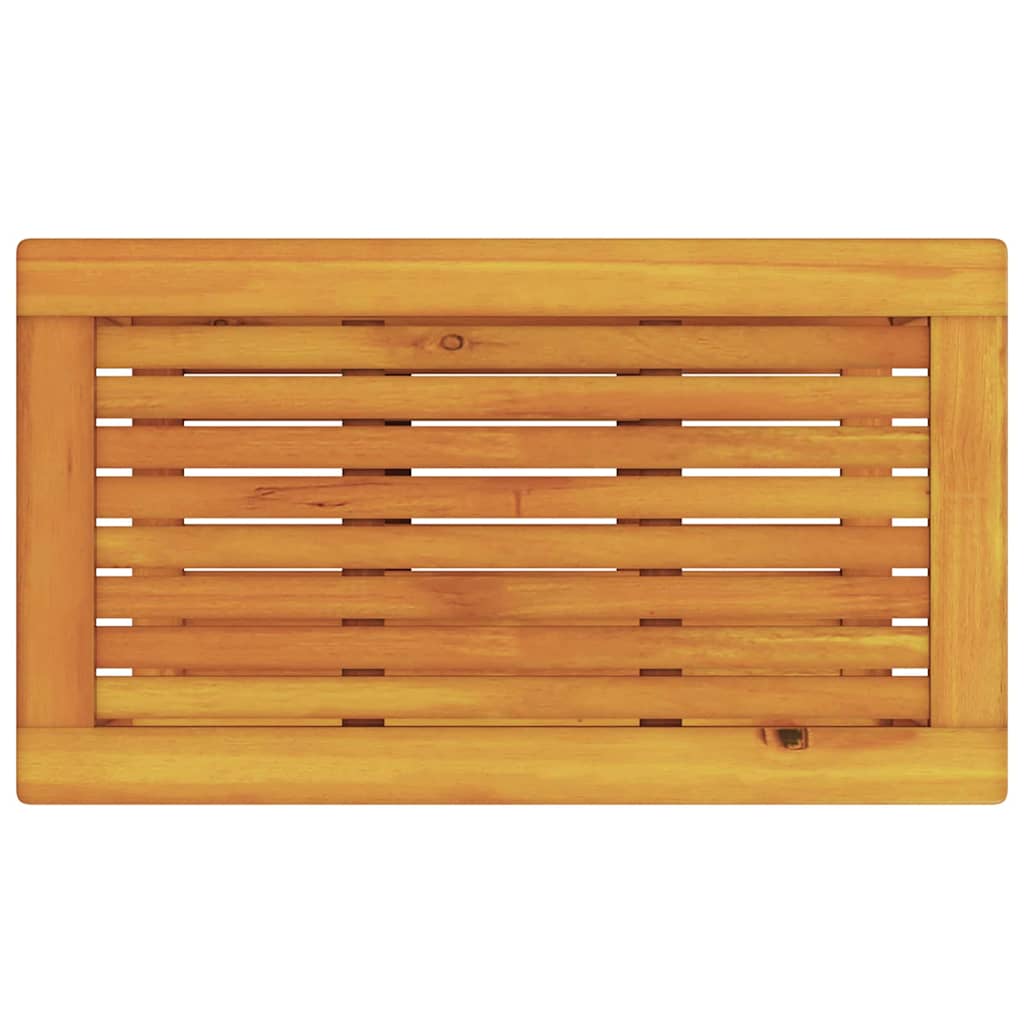 Couchtisch Braun 70 x 40 x 45 cm Akazie Massivholz