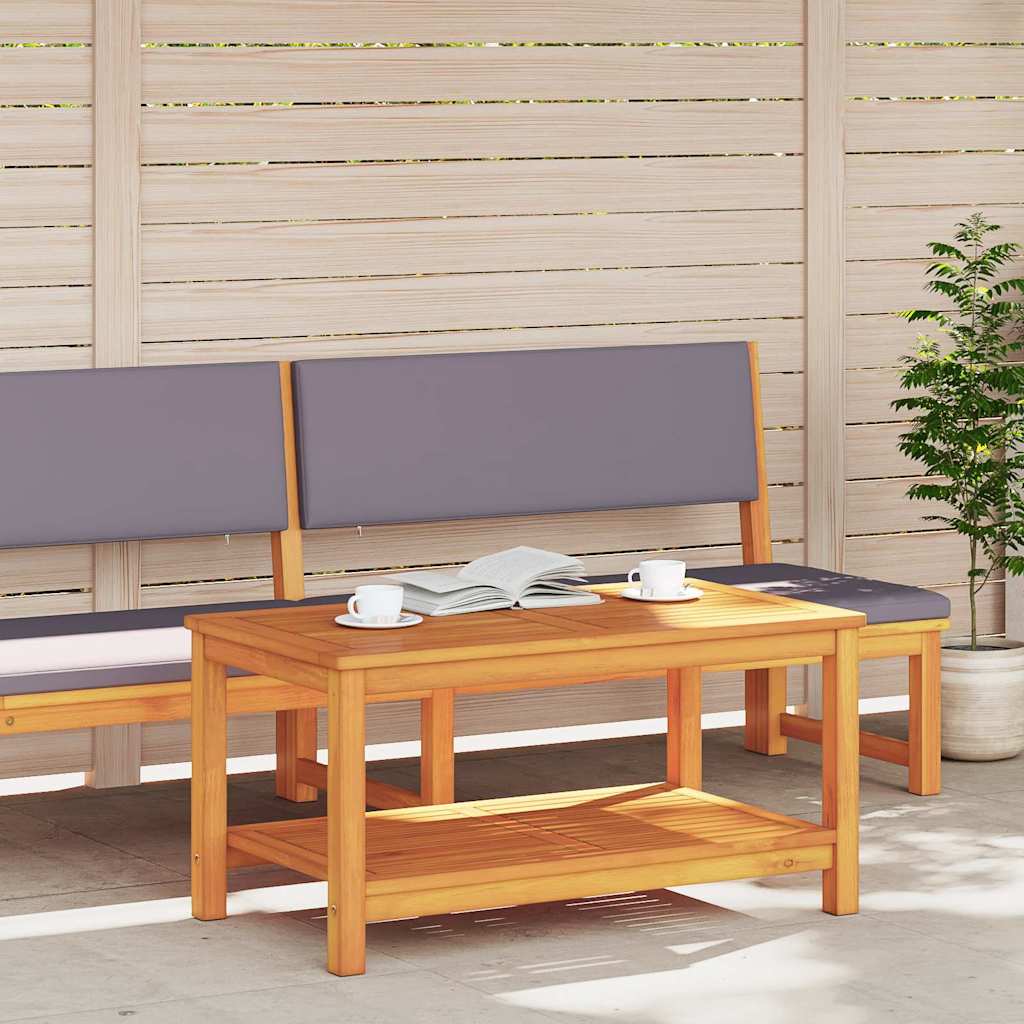 Couchtisch Braun 110 x 55 x 45 cm Akazie Massivholz