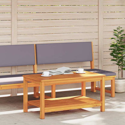 Couchtisch Braun 110 x 55 x 45 cm Akazie Massivholz