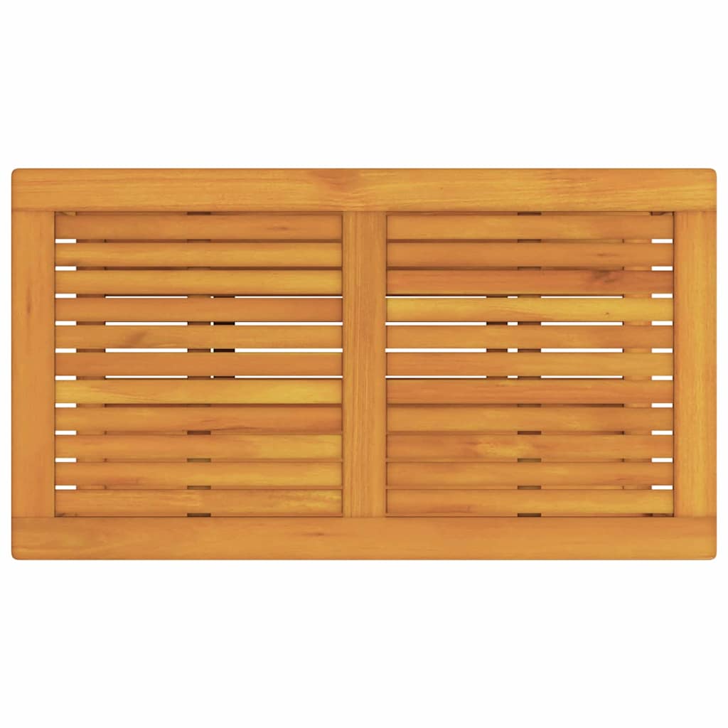 Couchtisch Braun 110 x 55 x 45 cm Akazie Massivholz