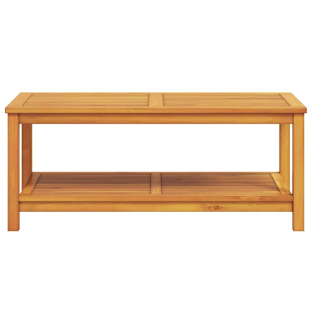 Couchtisch Braun 70 x 40 x 45 cm Akazie Massivholz