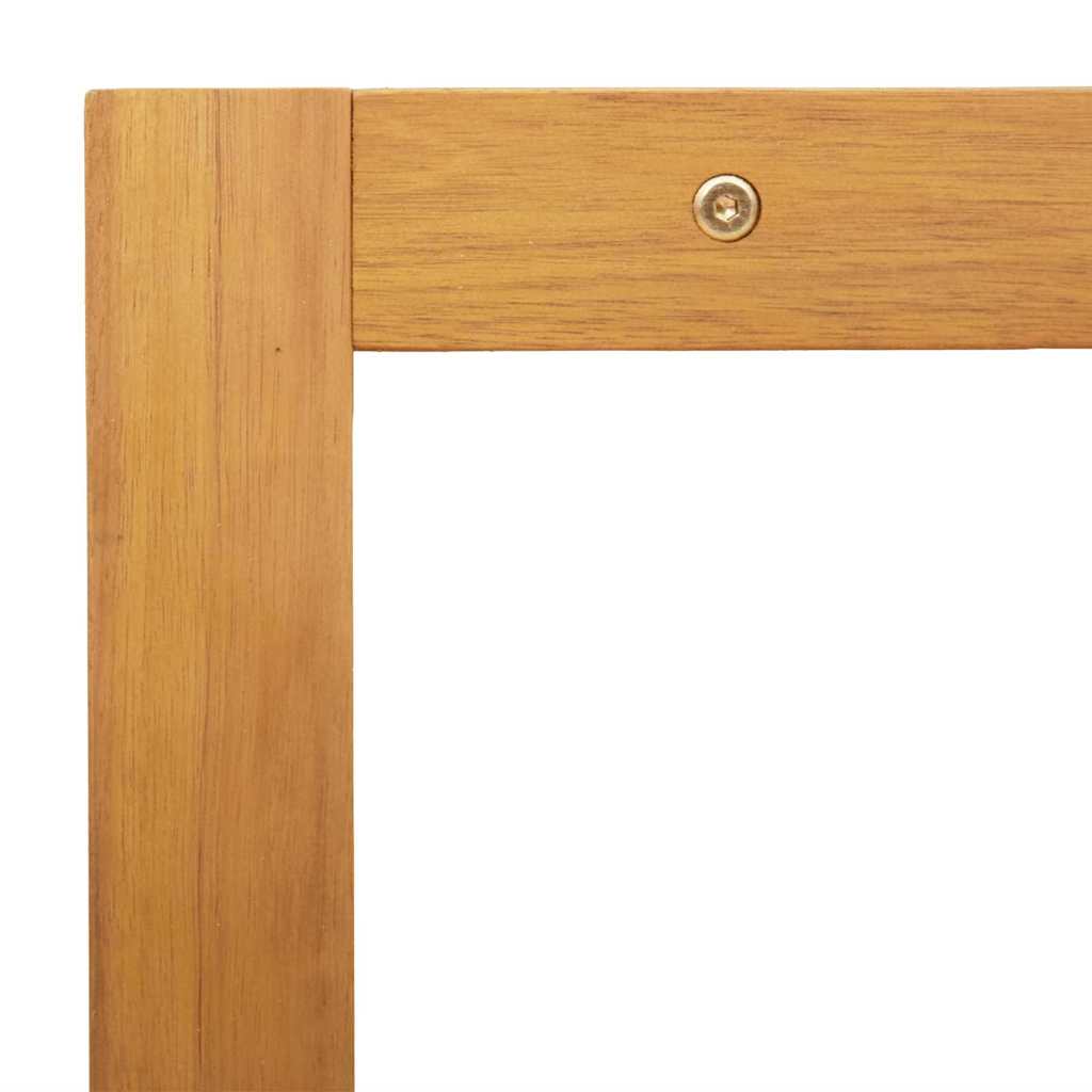 Couchtisch Braun 70 x 35 x 35 cm Akazie Massivholz