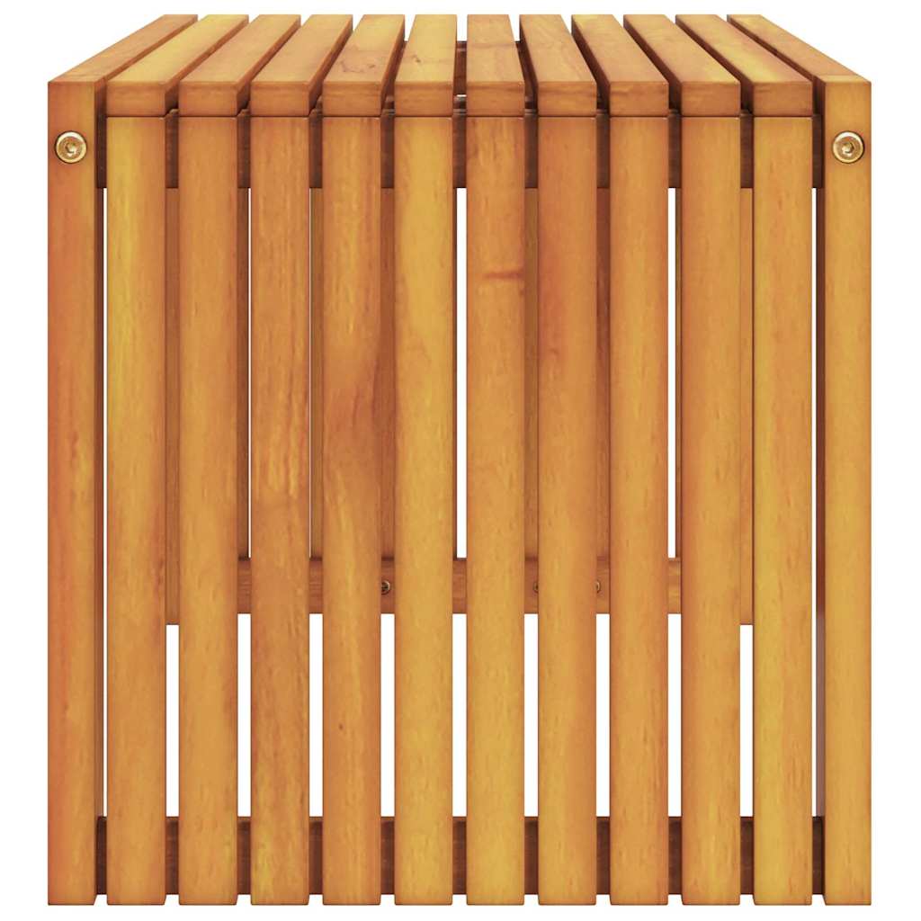 Couchtisch Braun 70 x 35 x 35 cm Akazie Massivholz