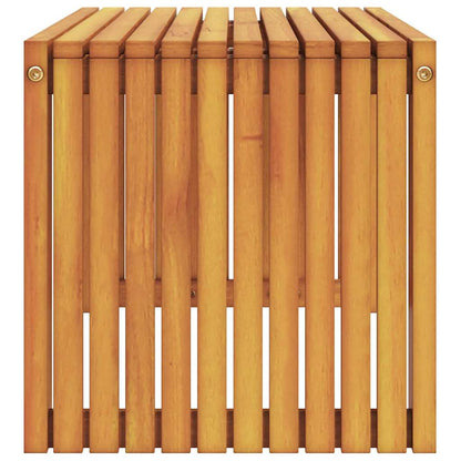 Couchtisch Braun 70 x 35 x 35 cm Akazie Massivholz