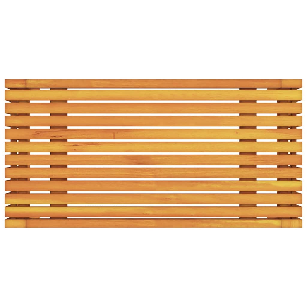 Couchtisch Braun 70 x 35 x 35 cm Akazie Massivholz