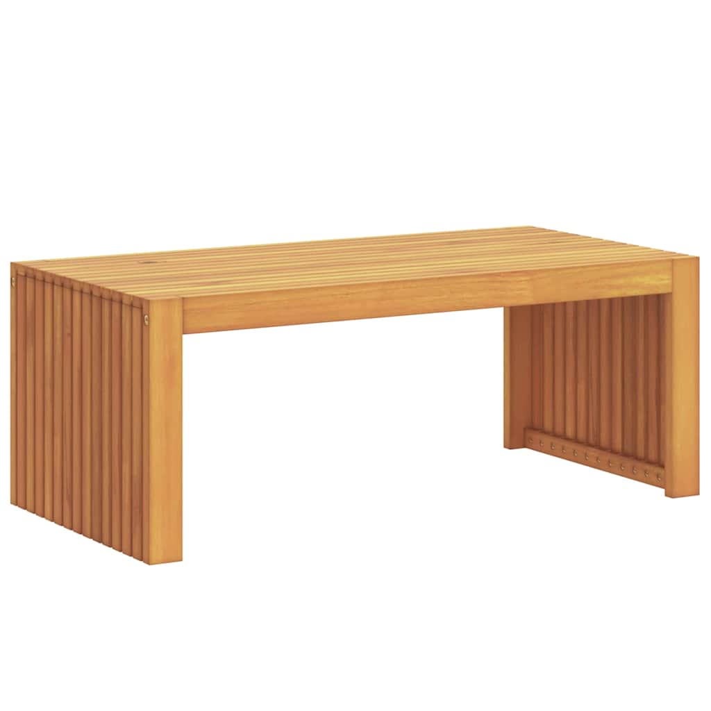 Couchtisch Braun 90 x 45 x 35 cm Akazie Massivholz