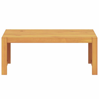 Couchtisch Braun 90 x 45 x 35 cm Akazie Massivholz